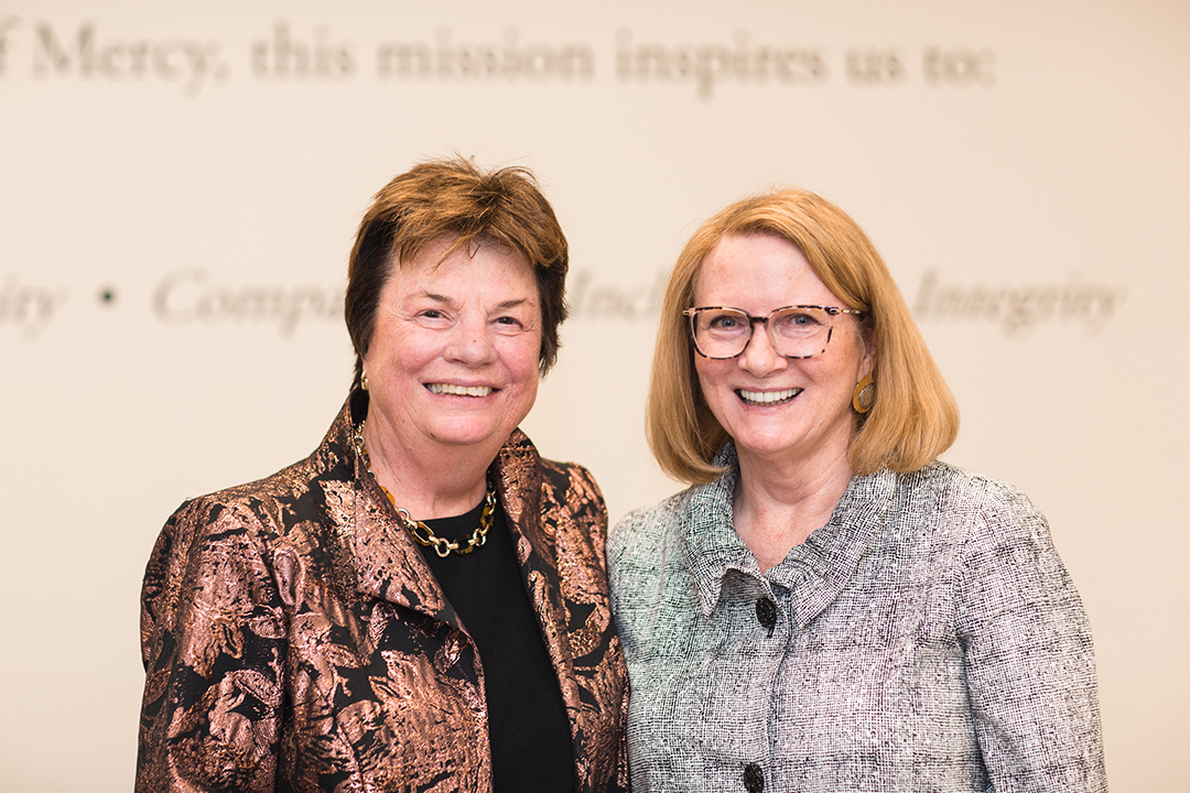 College of Saint Mary Presents Inaugural Award to Dianne Lozier